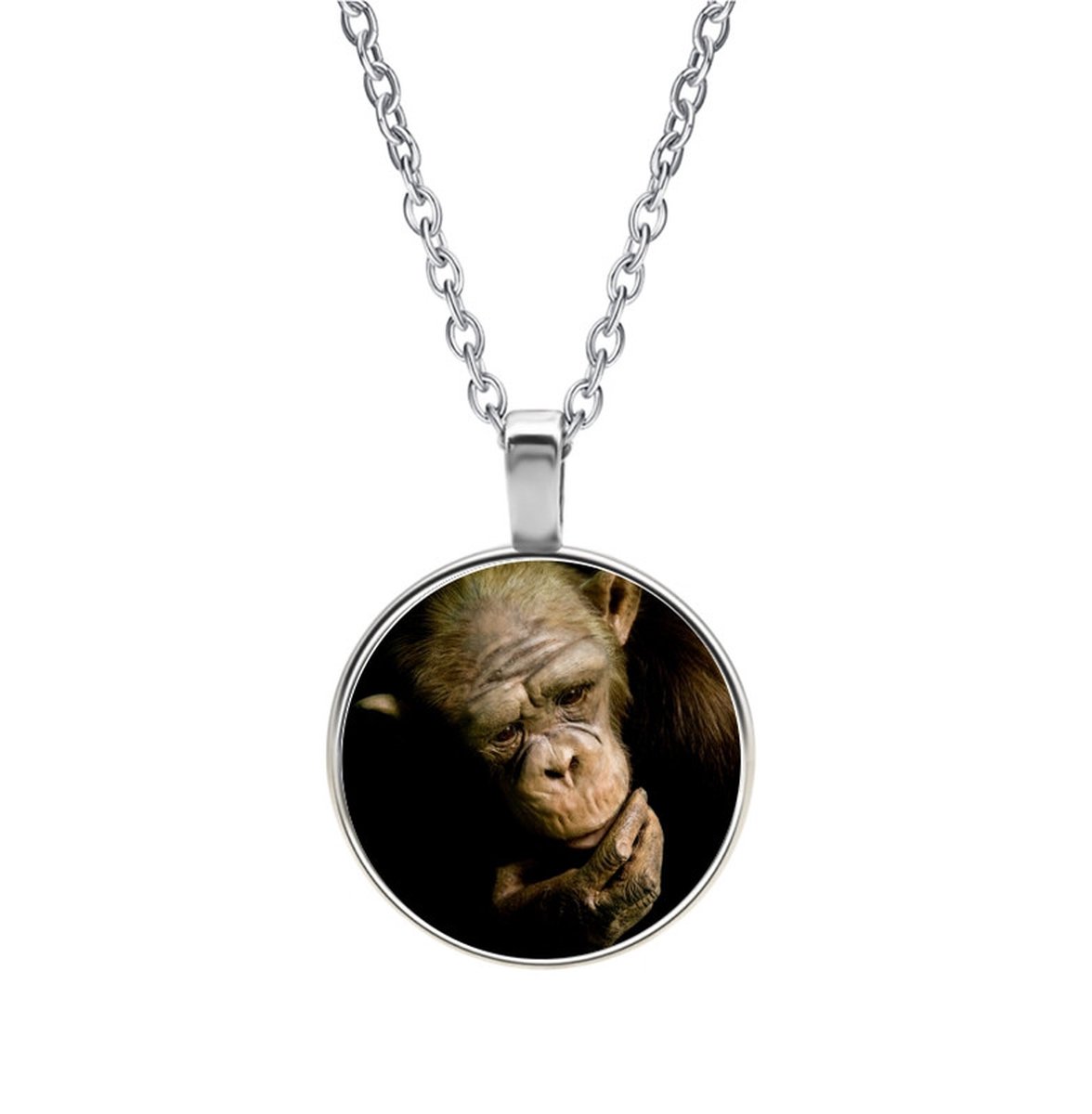 Ketting Glas - Aap