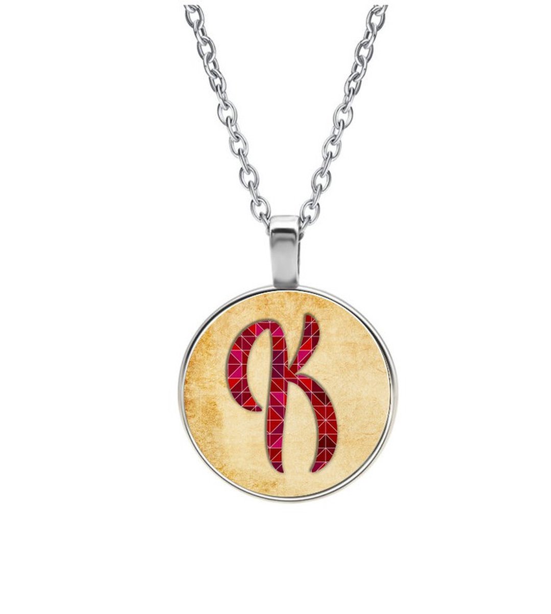 Ketting Glas - K