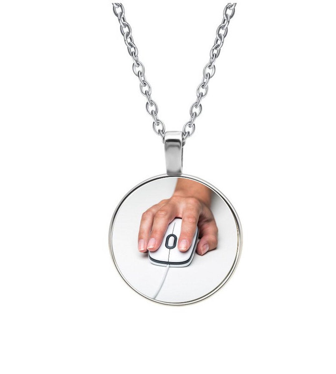 Ketting Glas - Computermuis