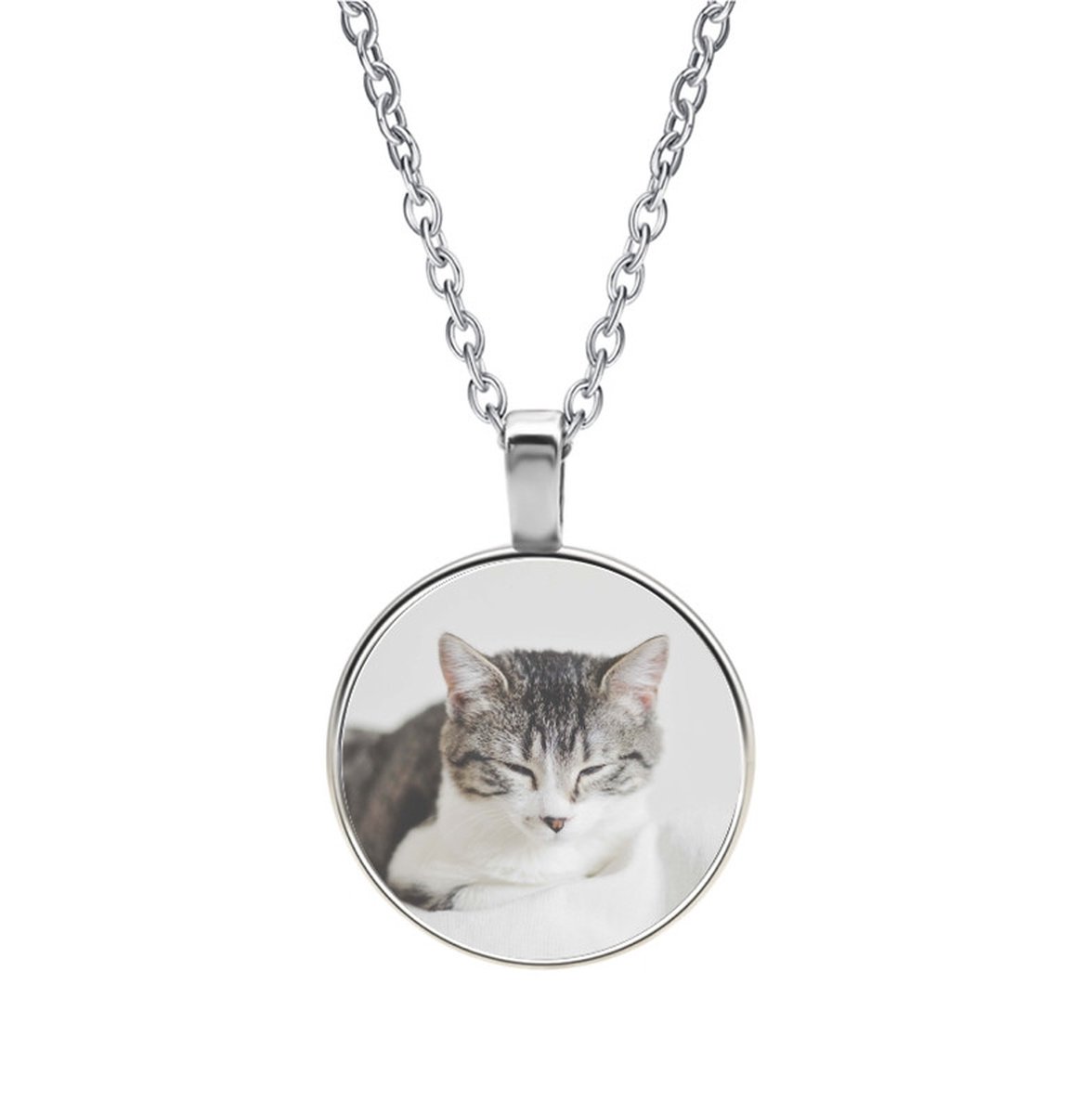 Ketting Glas - Kat