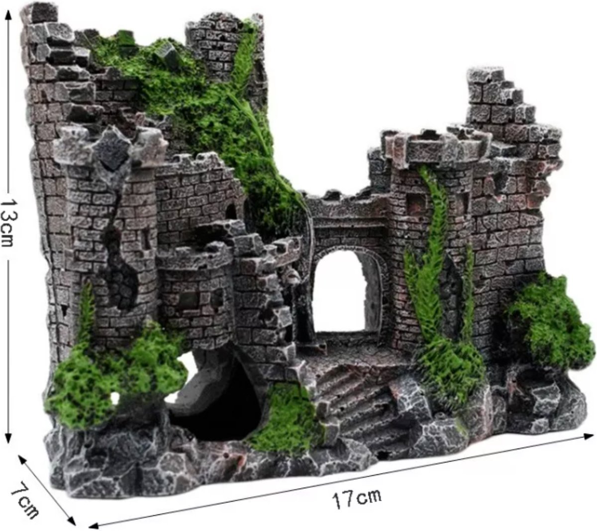Aquarium Aquarium Kasteel Decoratie - afbeelding 3