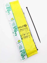 Sapiselco Kabelbinders Zwart - 200x3,5mm - Tie Wraps 100 Stuks