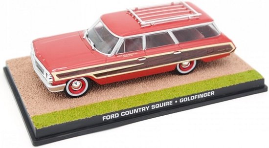 Ford Country Squire James Bond "Goldfinger" Rood 1-43 Altaya James Bond 007 Collection