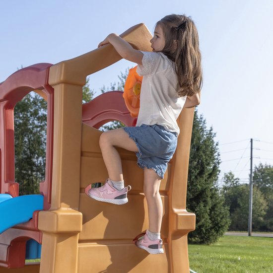 Step2 clubhouse climber aire de jeux enfant avec 2 toboggans