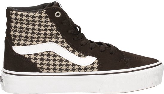 Vans WM Filmore Hi Platform Sneakers Hoog - donkerbruin - Maat 39