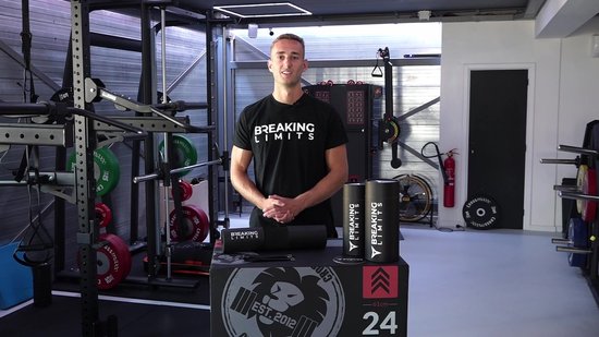 BREAKING LIMITS Halterstang bekleding - Hip Thrust kussen - Barbell Pad voor Hip Thrusts - nekbescherming roze