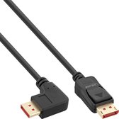 Câble Premium DisplayPort - angle droit 90° - version 1.4 (5K/8K 60Hz) / noir - 5 mètres
