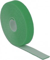 Klittenband rol 20mm / groen (5 meter)