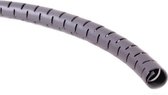Cable eater kabelslang met rijgtool - 32mm / 15m / zilver