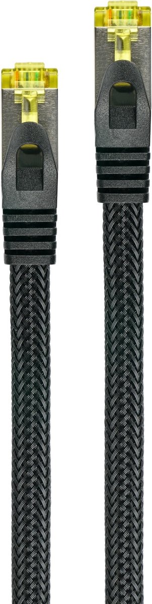 PYTHON S/FTP CAT7 10 Gigabit netwerkkabel / zwart - LSZH - 1,5 meter