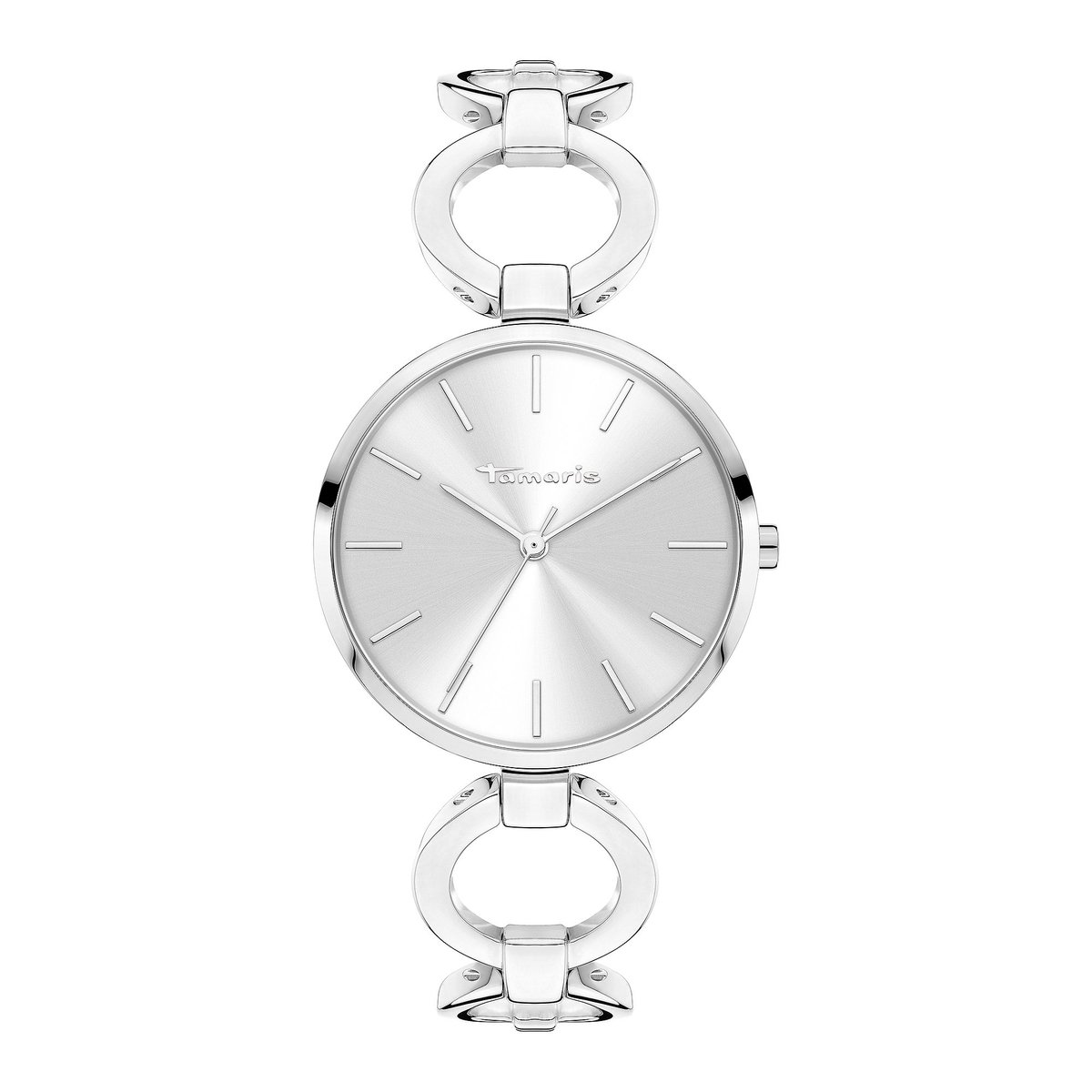 Tamaris Damen-Uhren Analog Quarz One Size Silber 32020672