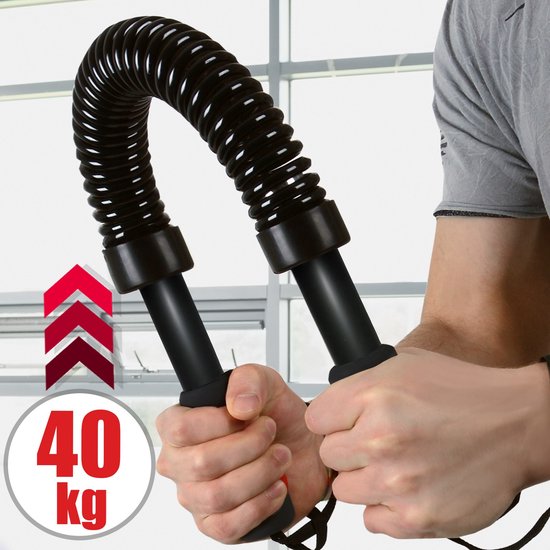 Bara de indoire (power twister), manere ergonomice, 50 kg