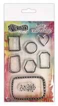 Dylusions diddy clear stamps - Box it up