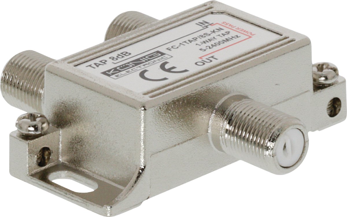 König Fc-1 tap/8s-kn 1-weg Tap 5 - 2400 Mhz 8 Db