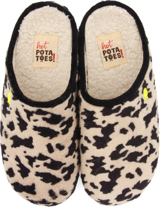 Hot Potatoes Pantoffels 67838 Beige / Bruin-34