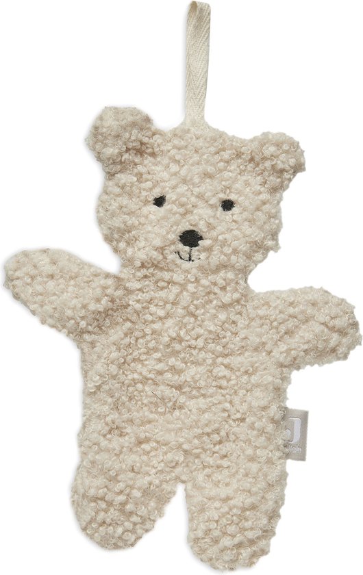 Jollein - Speendoekje Teddy Bear (Naturel) - Speenknuffel, Speendoekje Baby, Speendoek - 100% Polyester