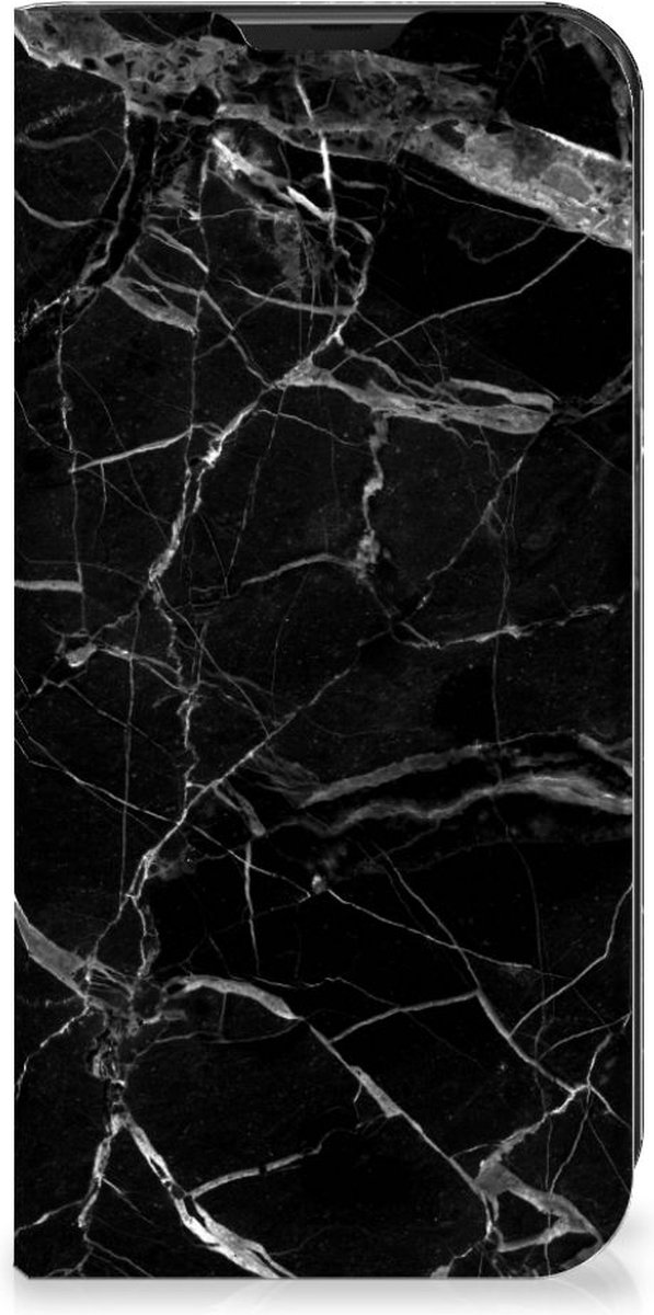 Samsung Galaxy Xcover 6 Pro Standcase Marmer Zwart - Origineel Cadeau Vader