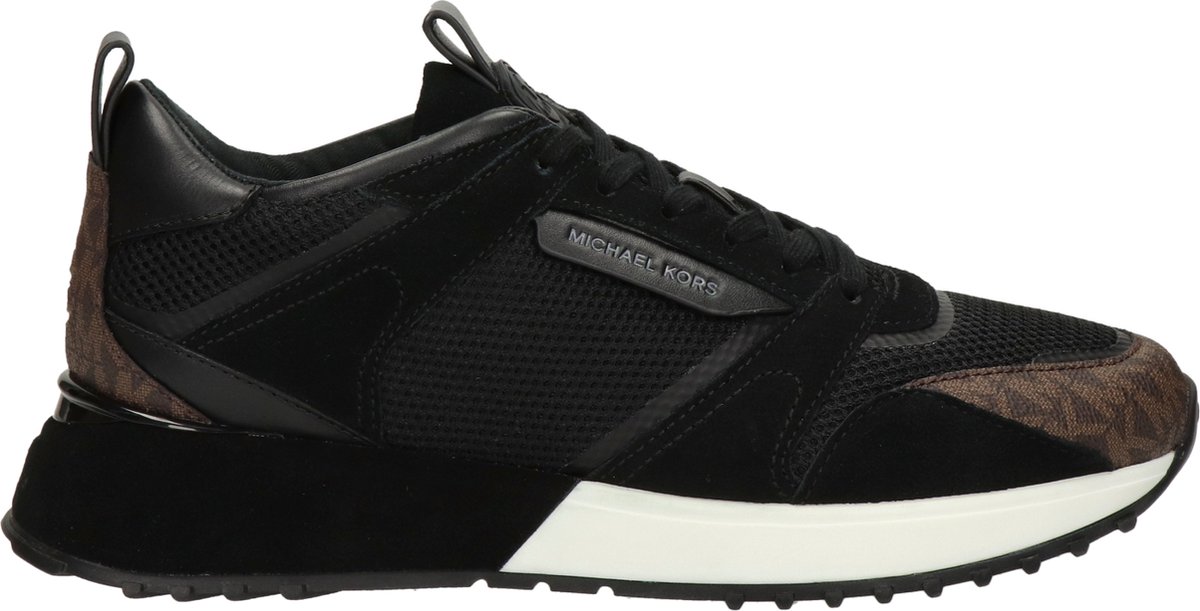 Michael Kors Theo Trainer heren sneaker - Zwart bruin - Maat 43