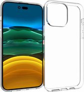 Geschikt voor iPhone 14 Pro Max TPU Siliconen Back Cover Transparant