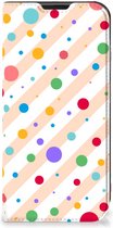 Leuk Hoesje Geschikt voor Samsung Galaxy Xcover 6 Pro Smart Cover Dots