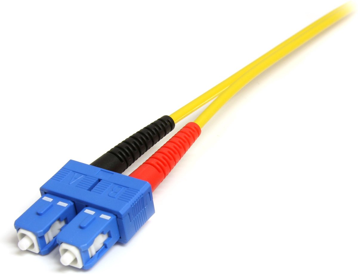 StarTech.com 10 m Single-Mode Duplex Glasvezelpatchkabel LC-SC