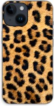 Case Company® - Hoesje geschikt voor iPhone 14 hoesje - Luipaard - Soft Cover Telefoonhoesje - Bescherming aan alle Kanten en Schermrand