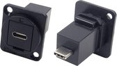 XLR-adapter USB C-bus naar USB C Adapter, inbouw CP30211 Cliff 1 stuk(s)