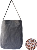 Studio Tuk - Shopping Bag - Orange Circles