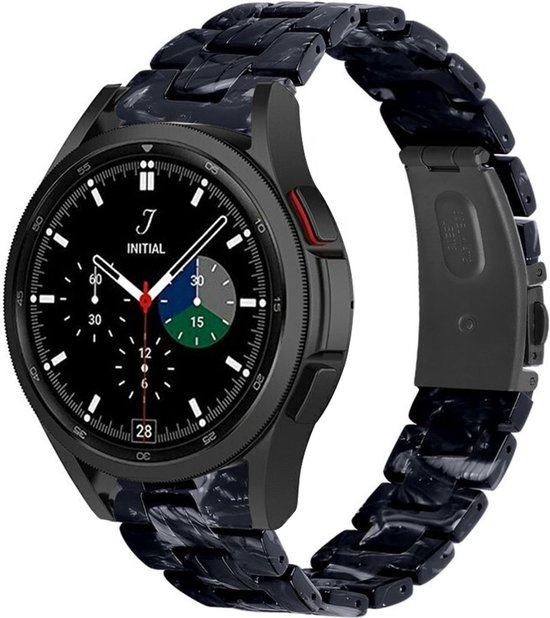 Resin Smartwatch bandje Geschikt voor Strapit Samsung galaxy watch 4