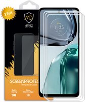 3-Pack Motorola Moto G62 Screenprotectors - MobyDefend Case-Friendly Gehard Glas Screensavers - Glasplaatjes Geschikt Voor Motorola Moto G62