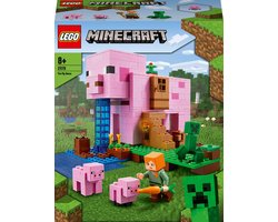 foto van LEGO Minecraft Het Varkenshuis - 21170