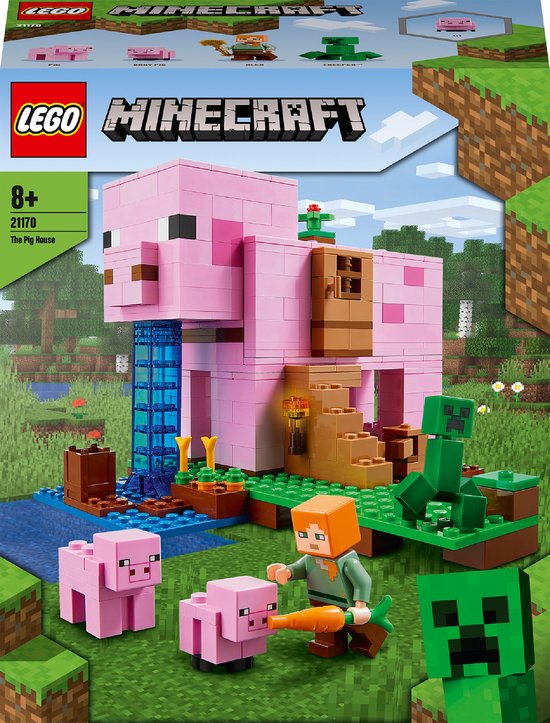 LEGO Minecraft La Maison Cochon - 21170 | bol.com