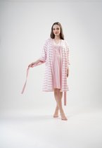 Vienetta - 2 Delige zwangerschaps Dames Pyjama Set, Roze - L