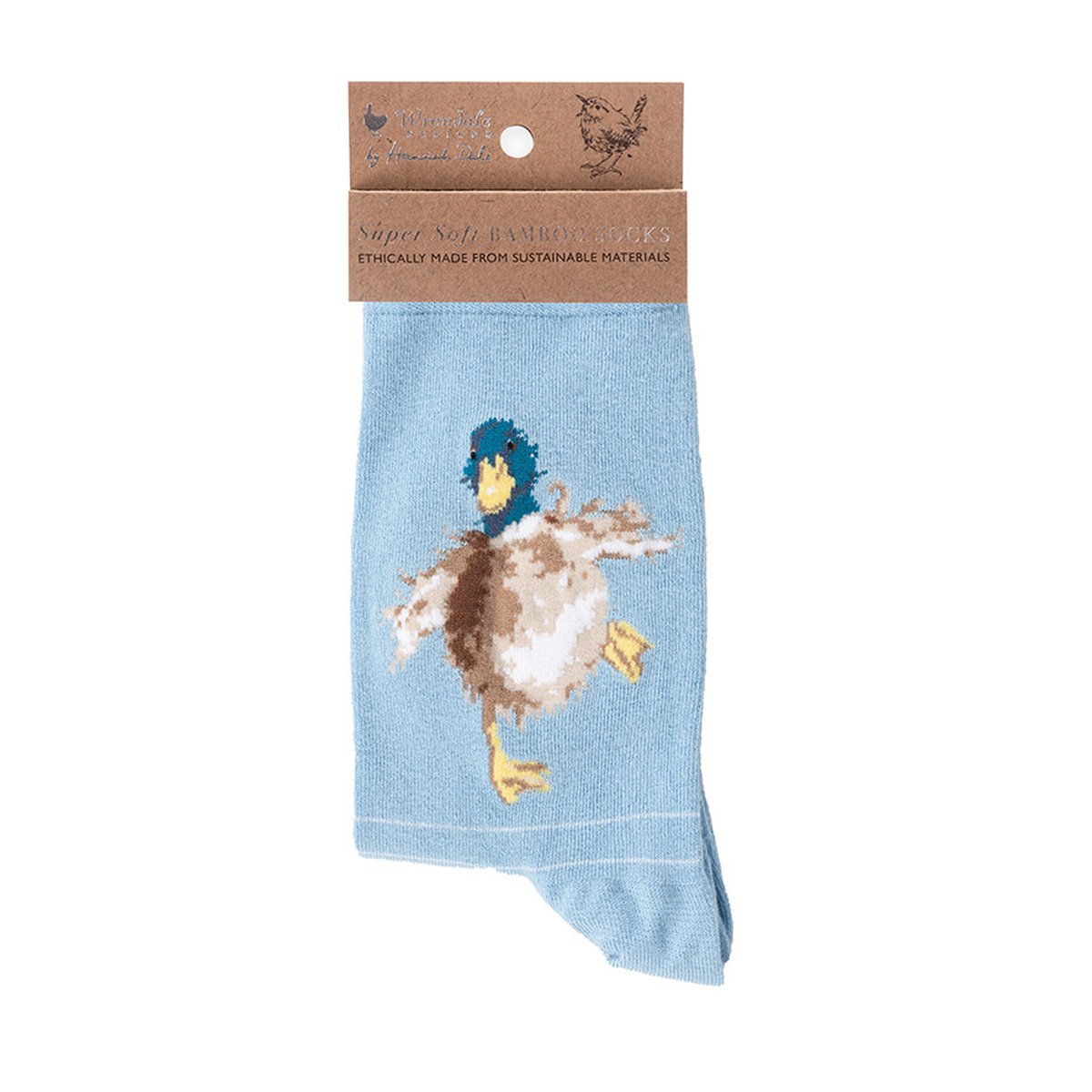 Wrendale Designs - Sokken - A Waddle and a Quack / Eend