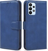 Coverup Book Case - Geschikt voor Samsung Galaxy A23 Hoesje - Blauw