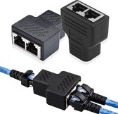 Répartiteur de câble Internet - 1 à 2 - Adaptateur Réseau - Connecteur de câble Ethernet Câble réseau Ethernet LAN RJ45