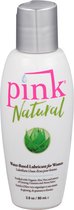 Pink Natural - Glijmiddel Waterbasis - 80 ml - Huidvriendelijk - Ideaal Glijmiddel Voor Vrouwen en/of Koppels
