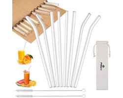 Set van herbruikbare rietjes – reusable straw set - Duurzaam en stijlvol – ecologisch