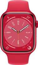 Apple Watch Series 8 - 4G - 45mm - Rood Aluminium