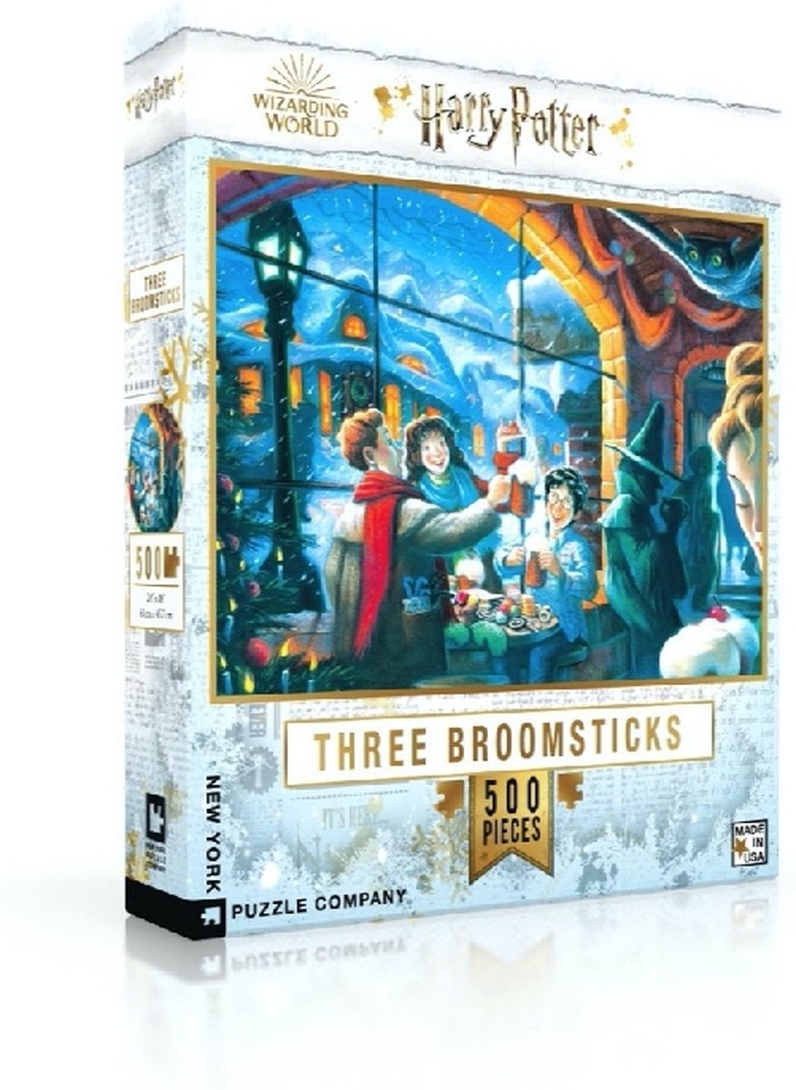 New York Puzzle Company Three Broomsticks - 500 pieces | bol.com