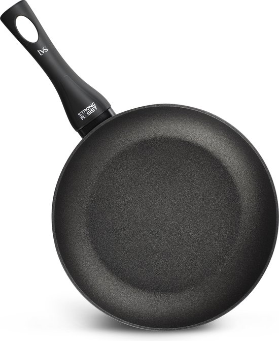 Koekenpan met anti-aanbakcoating - Ø 24 cm - best getest! - mat zwart