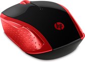 HP 200 - Draadloze muis - Rood
