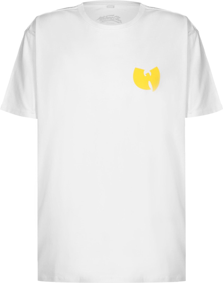Mister Tee Wu-Tang Clan WU Tang Loves NY Oversize Heren T-shirt S Wit