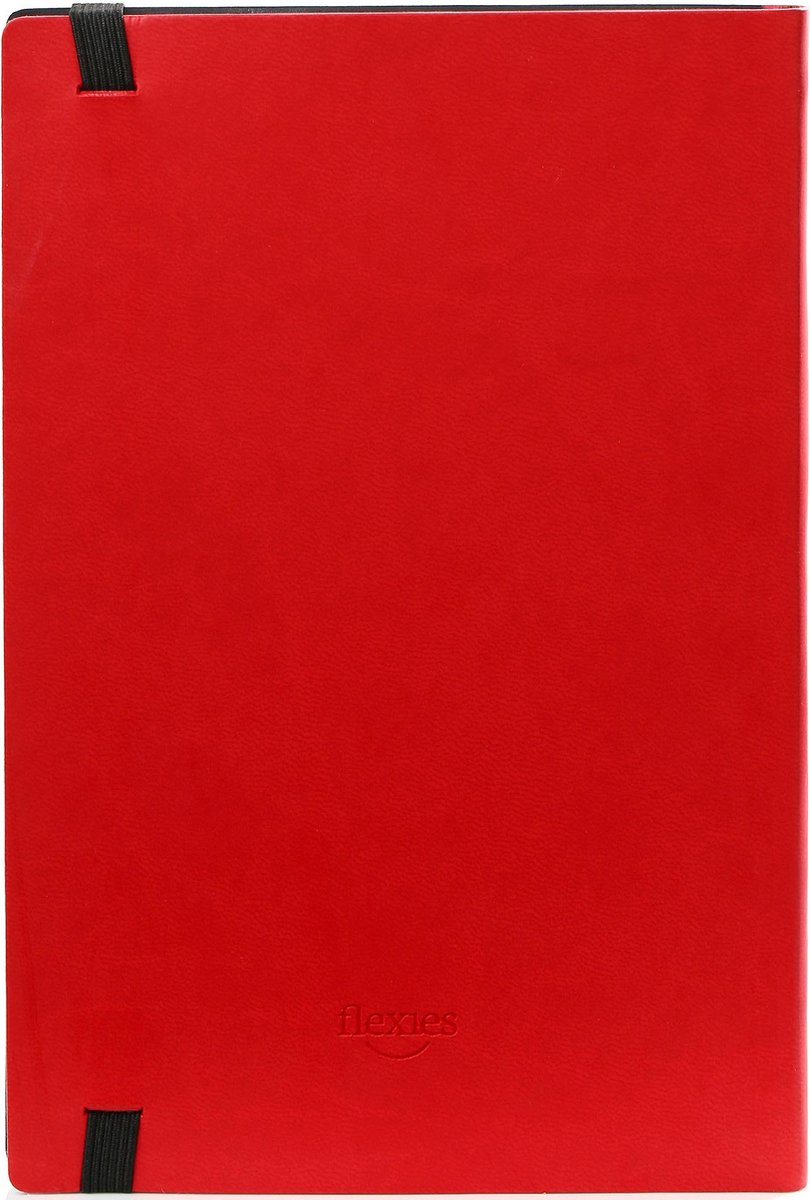 Helma BF434-8 11 x 18 Flexies notitieboek Rood