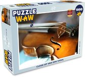Puzzel Close-up van een viool - Legpuzzel - Puzzel 1000 stukjes volwassenen