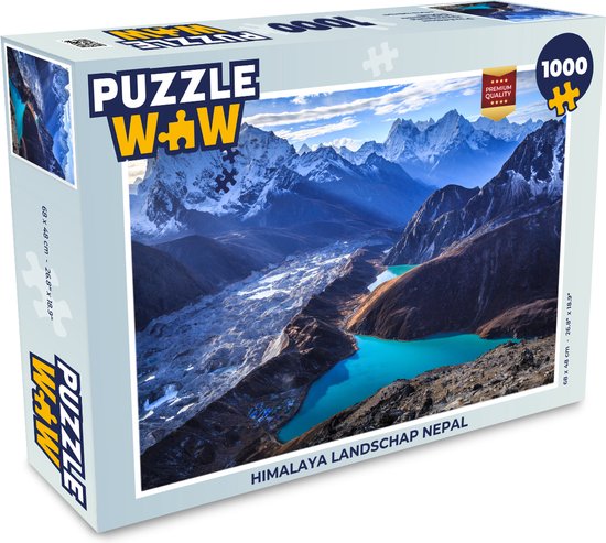 Puzzle Paysage Himalaya Népal - Puzzle - Puzzle 1000 pièces adultes |  bol.com