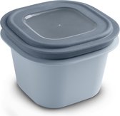 Récipient de stockage d'aliments Sunware Sigma Home - 0,8 L - bleu-gris