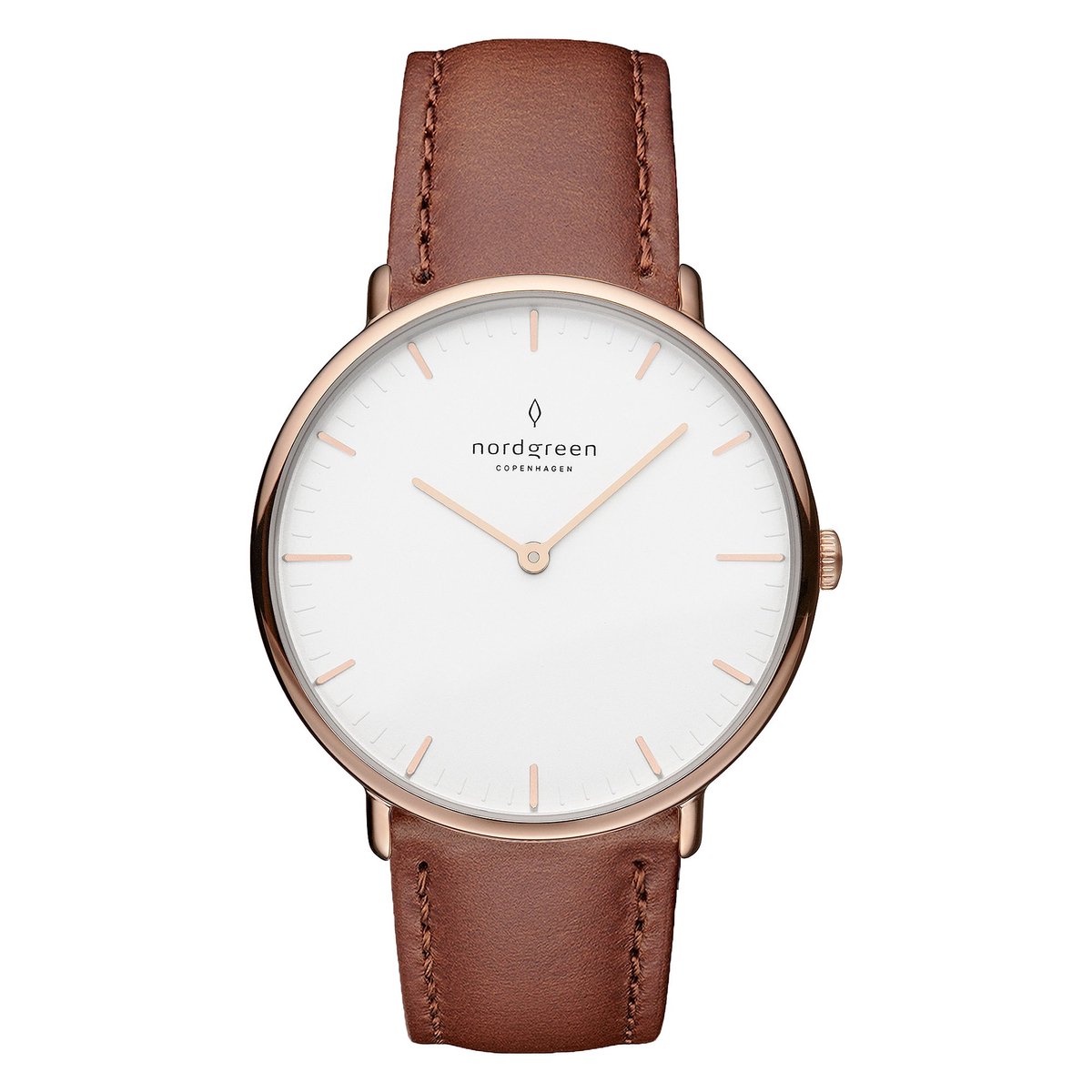 Nordgreen - NR36RGLEBRXX - Polshorloge - Unisex - Kwarts - NATIVE