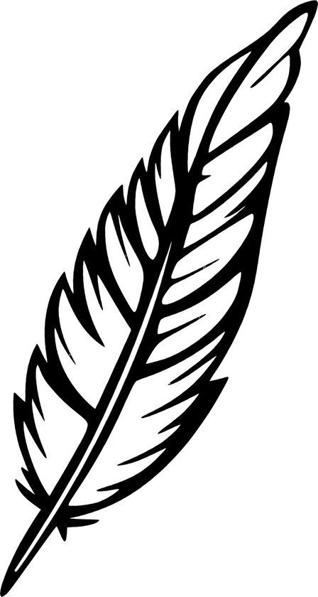 Feather - Veer --- Muurdecoratie Hout Wall Art Interieur Bureau Art Interior Cadeau Geschenk Deco Wand Wood Laser Pinterest Bureau Studiekamer Indiaan Arrow Lasercut Interieurinrichting