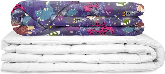Housse de couette Stray Kids 3D - Ultra Doux Microfibre - Bleu - 140x200cm - Maison